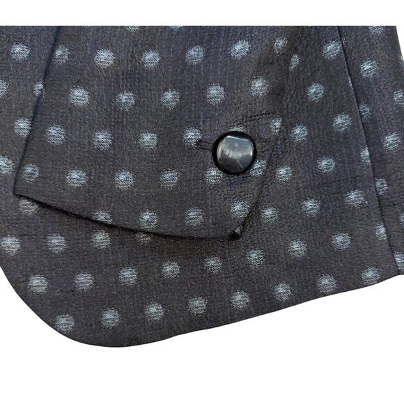 Armani Collezioni Giacca Polka Dot Silk Wool Blend Blazer – Size 6 - Picture 10 of 14